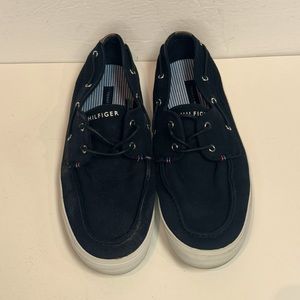 Tommy Hilfiger Loafers Boat Shoes Dark Navy Blue